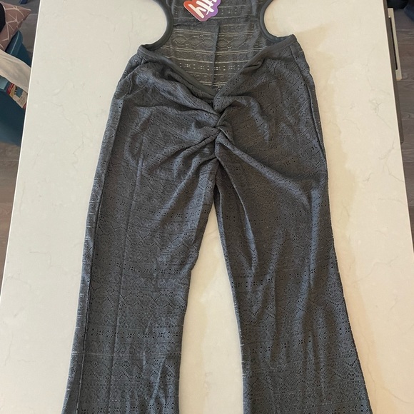 GRAY Yitty Knit Jumpsuit/Swim Cover - Picture 3 of 9